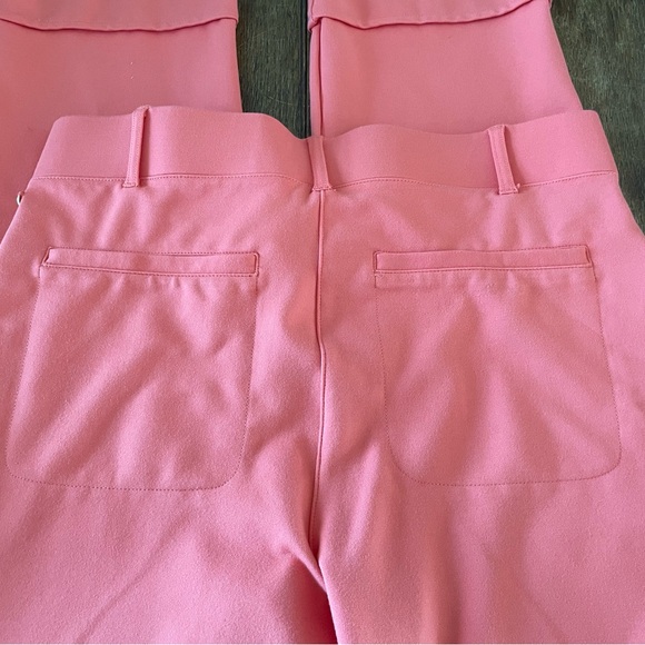 Betabrand Pink/Coral Cropped Pants - Picture 5 of 5